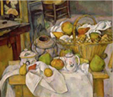 1888-90年セザンヌ　台所のテーブル（篭の静物）.jpg